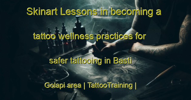 Skinart Lessons in becoming a tattoo wellness practices for safer tattooing in Basti Golapi area | TattooTraining | TattooClasses | SkinartTraining-Pakistan